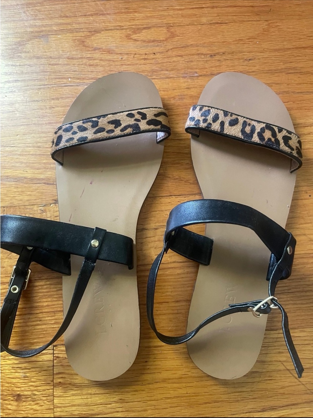 Women’s JCrew Animal Print sandal